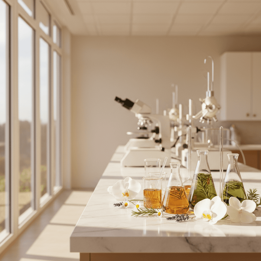 Our botanical research laboratory