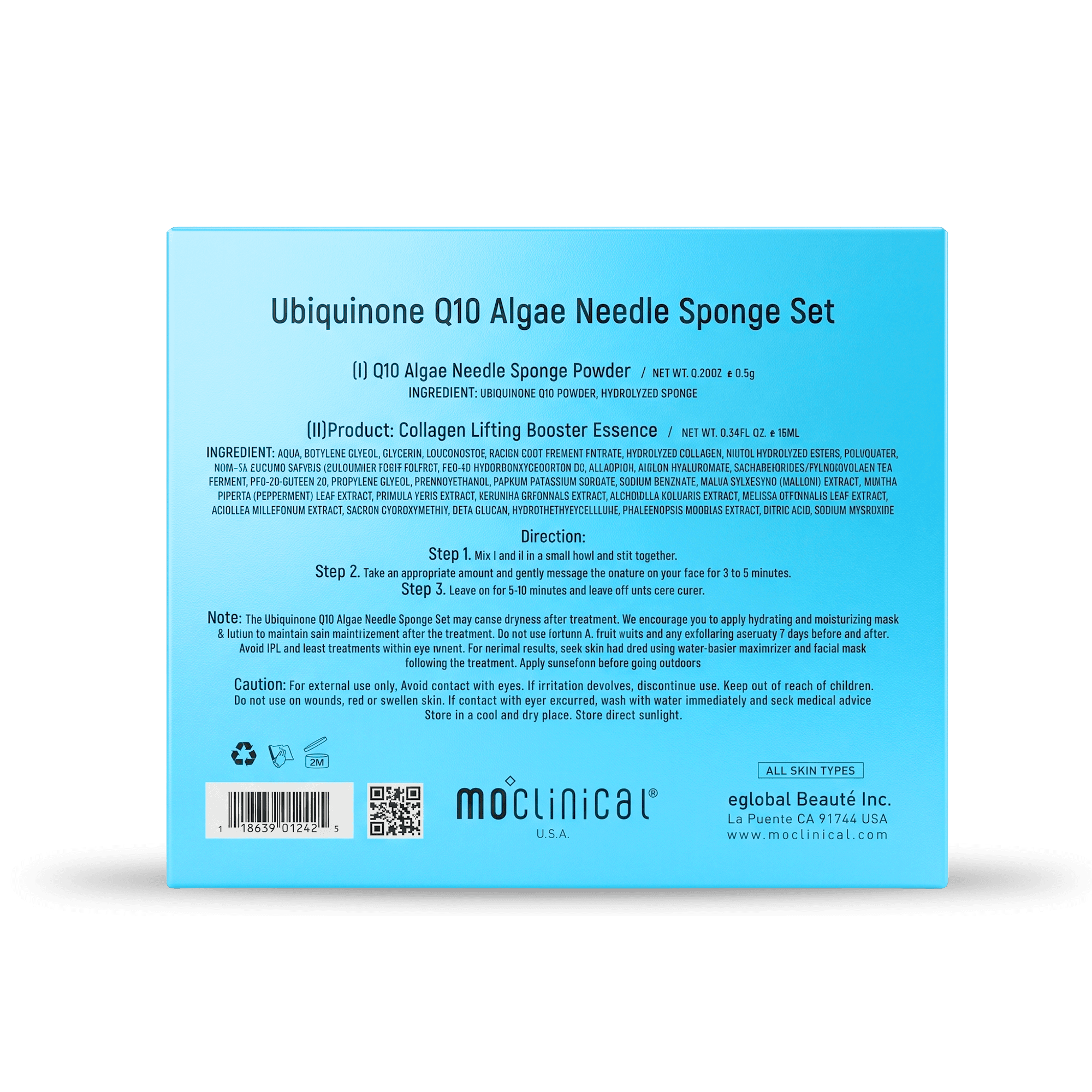 Ubiquinone Q10 Algae Needle Sponge Set