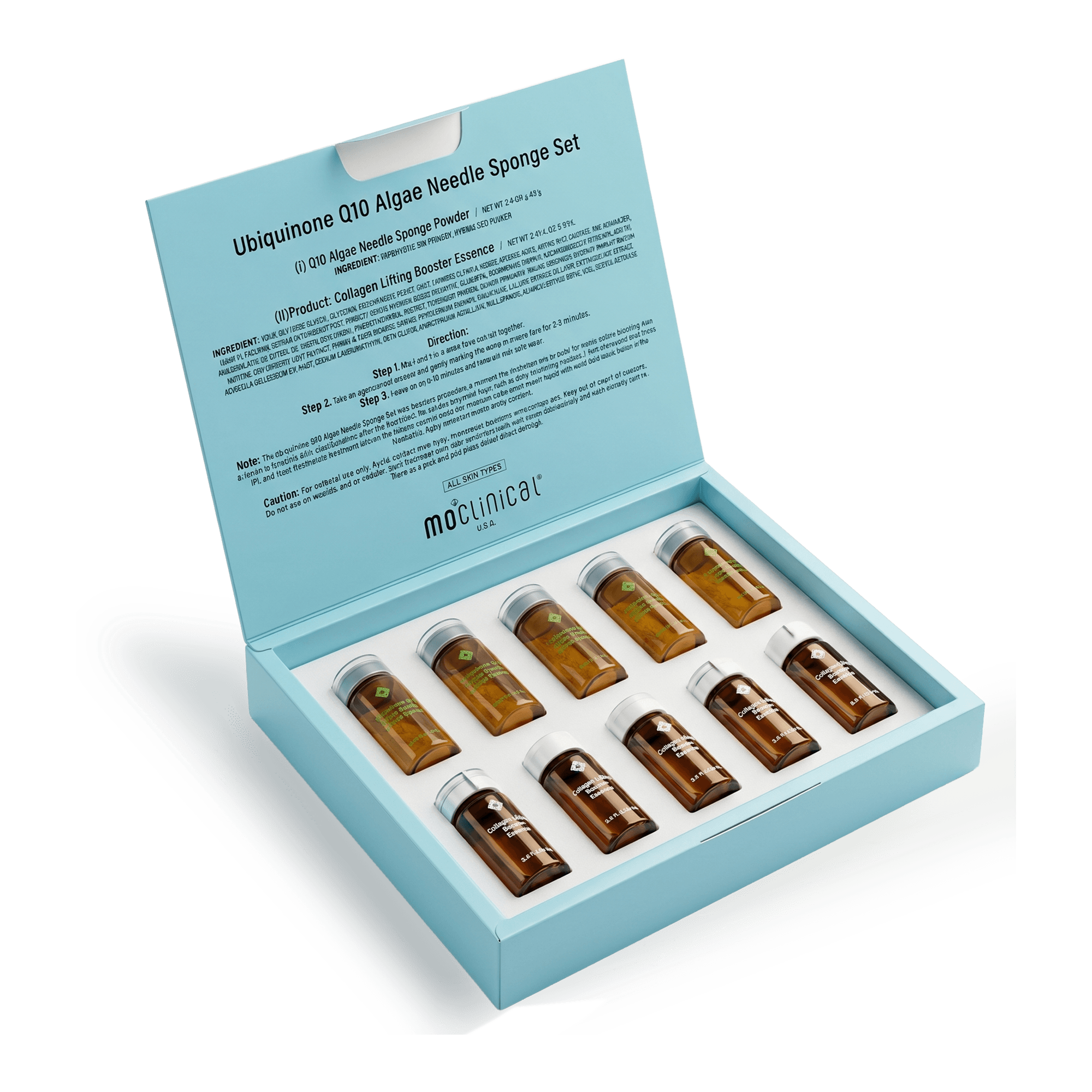 Ubiquinone Q10 Algae Needle Sponge Set
