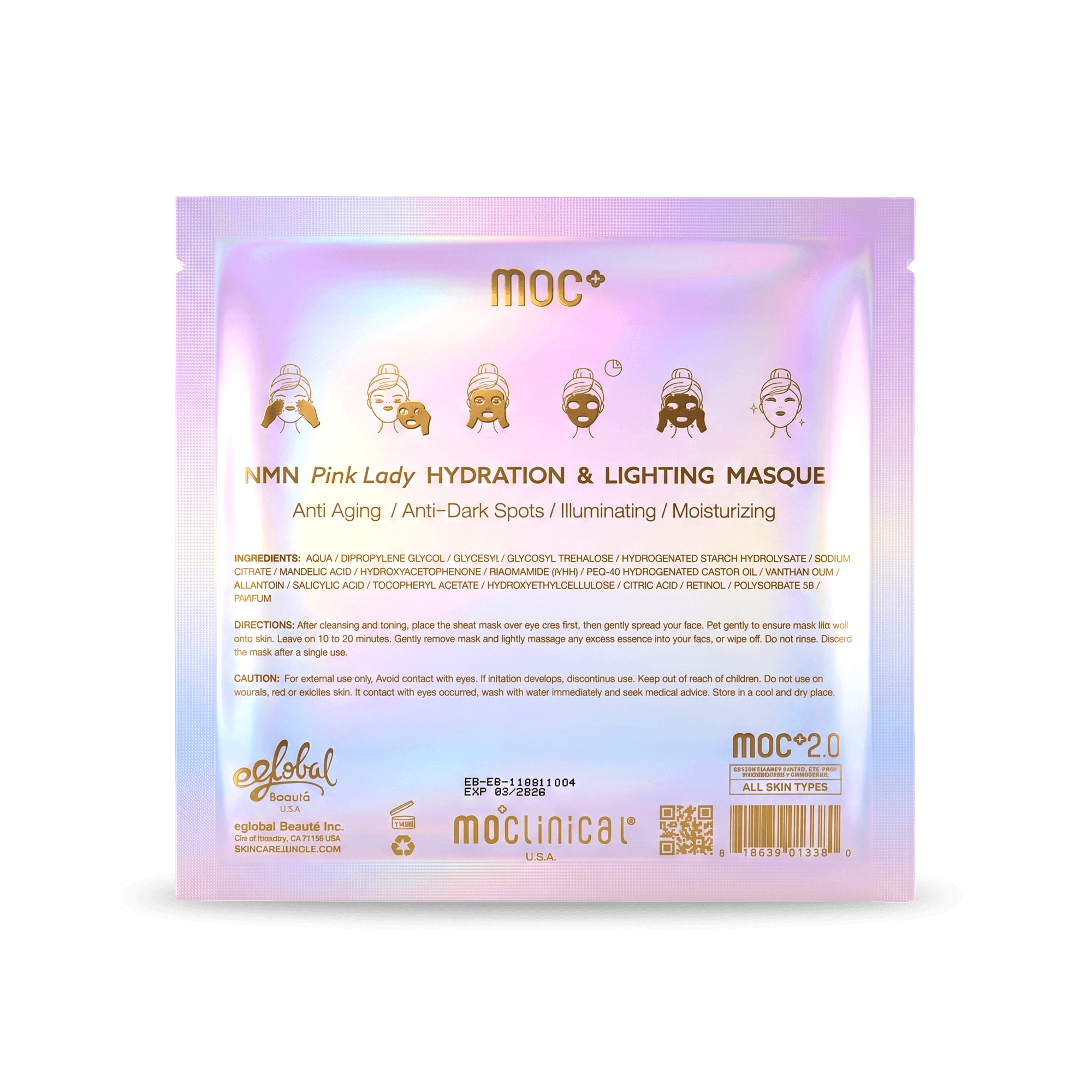 NMN Pink Lady Hydration & Lighting Masque