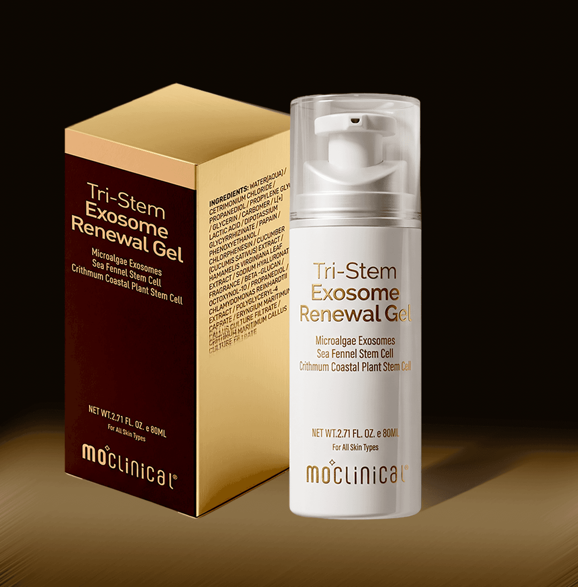 Tri-Stem Exosome Renewal Gel